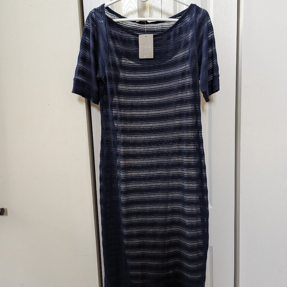 Anthropologie Short Sleeve Stretched Dress - NWT Size  XL